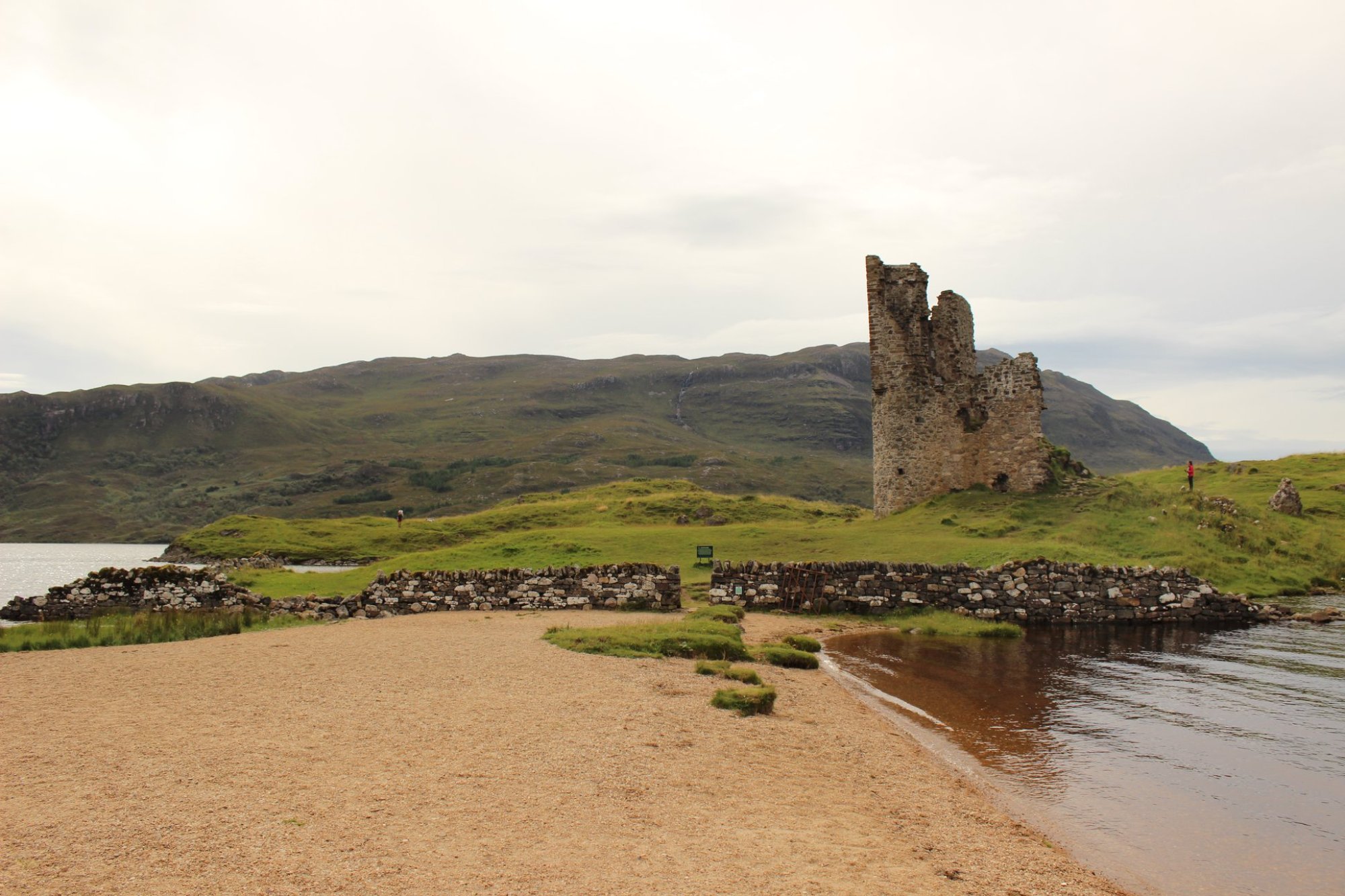 Jezioro Assynt i Zamek Ardvreck